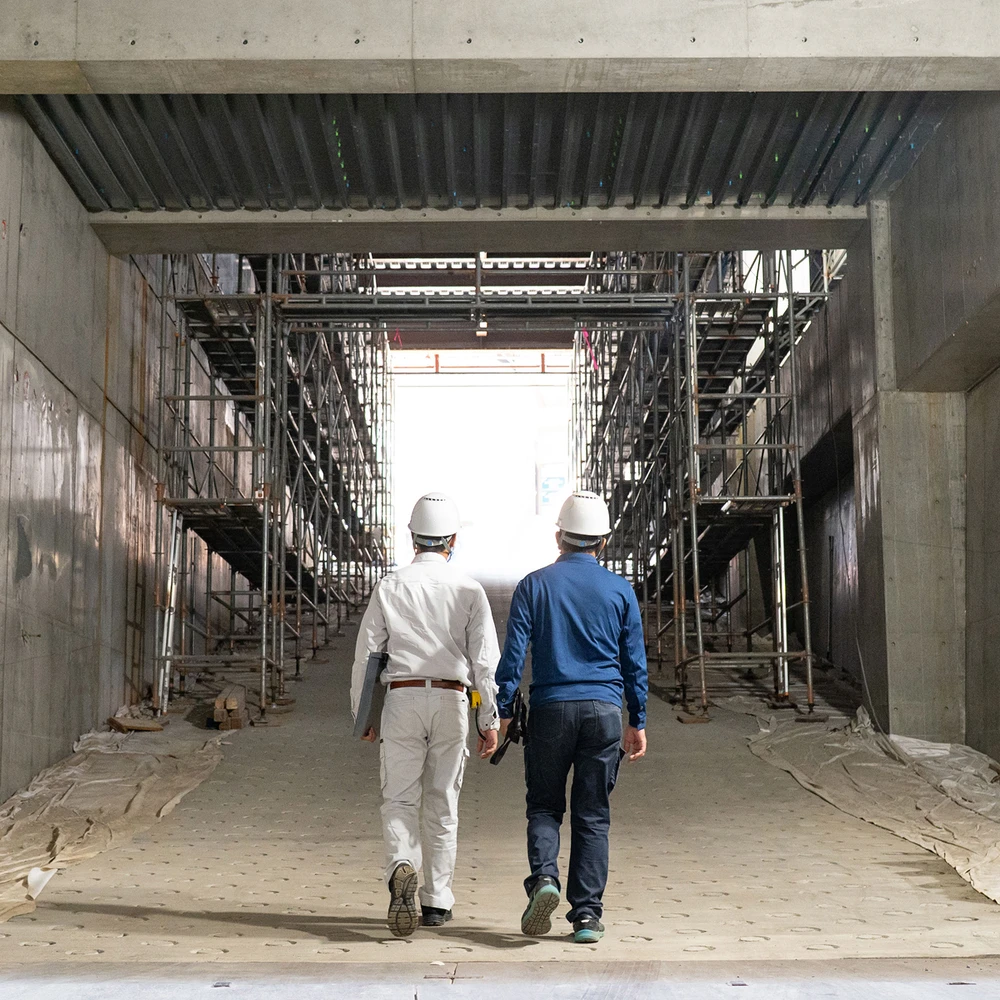 工事現場のイメージ写真です。